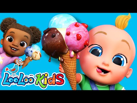 [ NEW MIX ] Ice Cream Song 🍧 Children's BEST Melodies by LooLoo Kids