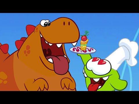 Om Nom Geschichten 🍰 Om Nom Cafe 💥 Mega-Essen ✨ Lustige Cartoons f&uuml;r Kinder