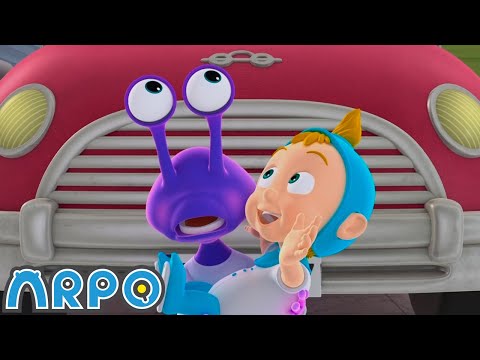 A Cute Alien!? | ARPO The Robot Classics | Full Episode | Baby Compilation | Funny Kids Cartoons