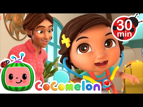 Doctor Check Up Song | Nina is a Doctor Pretend Play | CoComelon Nursery Rhymes &amp; Kids Songs