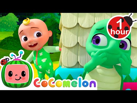 Hide and Seek | 1 Hour of CoComelon Animal Time - Learning Games with Animals Nursery Rhymes