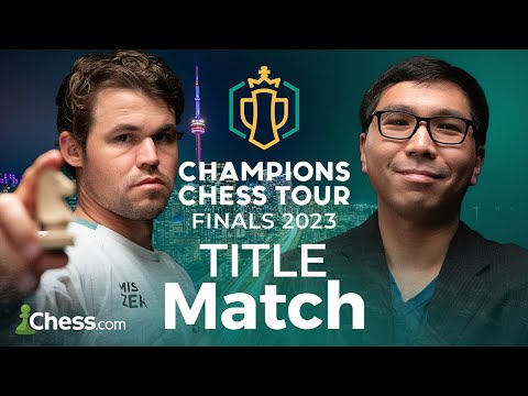 Champions Chess Tour Finals 2023 TITLE MATCH: Watch Magnus v Wesley In $200,000 Match Of The Year!