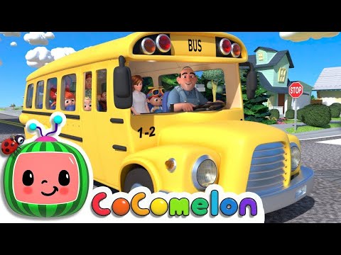 Wheels on the Bus | CoComelon Nursery Rhymes &amp; Kids Songs