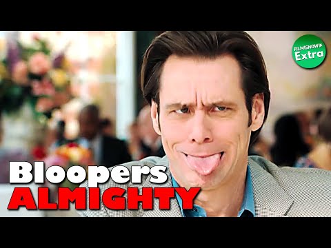 BLOOPERS ALMIGHTY | JIM CARREY Gags Outtakes Compilation