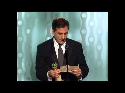 Steve Carell Wins Best Actor TV Series Musical or Comedy - Golden Globes 2006