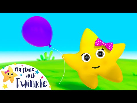 Twinkle And The Balloons | Kids Songs &amp; Nursery Rhymes | ABC &amp; 123 | Learn with Twinkle