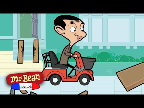 Le scooter de M. Bean! | &Eacute;pisodes complets anim&eacute;s de Mr Bean | Mr Bean France