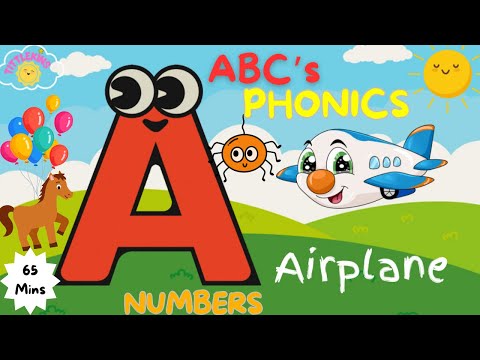 Best video to Learn ABC&rsquo;s, Phonics, Vowel Sounds, Numbers, Shapes &amp; More 🍭💕🥰