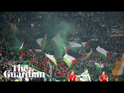 Celtic fans defy club by showing support for Palestine in Champions League