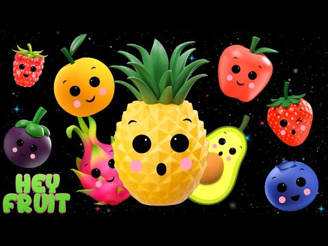 Smoothie Mix!- Fruits Fun Dance Video with music and animation - Hey Fruit Sensory