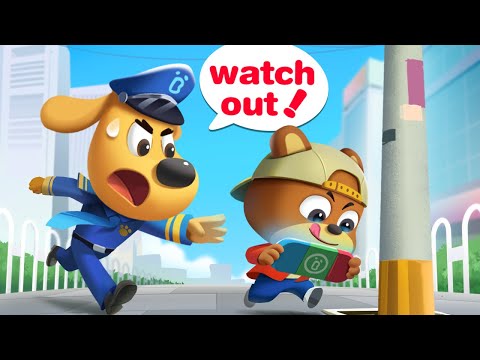 Be Careful When You Walk | Outdoor Safety Tips | Kids Cartoon | 🔍Police Cartoon | Sheriff Labrador