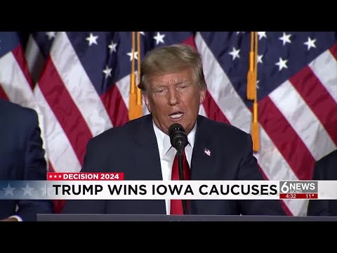 Trump wins Iowa caucuses, candidates prepare for next steps in campaign