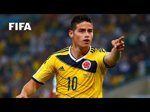 James Rodriguez goal vs Uruguay | ALL THE ANGLES | 2014 FIFA World Cup