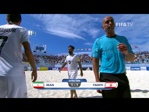 Iran v Tahiti | FIFA Beach Soccer World Cup 2017 | Match Highlights