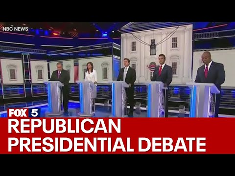 Republican presidential hopefuls debate in Miami