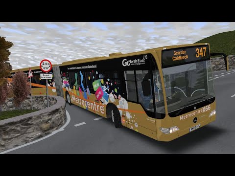 OMSI 2 | Attemping Smarden Route 347 In A Bendybus!! | Mercedes Benz O530G