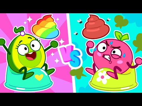 Poo Poo! 🚽🧻 Yes Yes Go Potty Training 🪠Best Kids Stories by Pit &amp; Penny Family 🥑