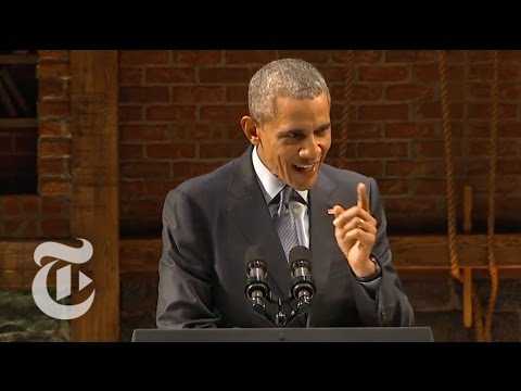 Obama Ridicules Republican Candidates | Election 2016 | The New York Times