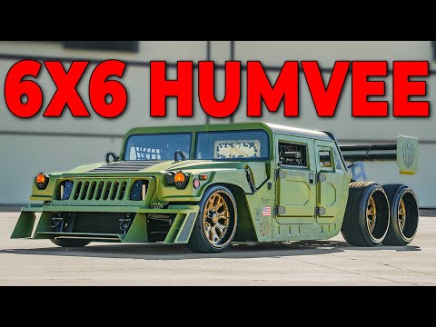 World's FIRST 6x6 Humvee!!