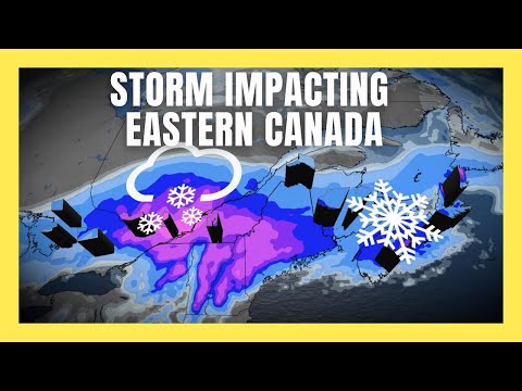 Rain, Snow, and Ice! Storm Impacting Millions Across Eastern Canada