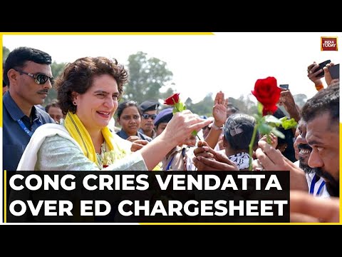 Priyanka Gandhi Named In Probe Agency ED's Chargesheet In Money Laundering Case, Cong Cries Vendatta