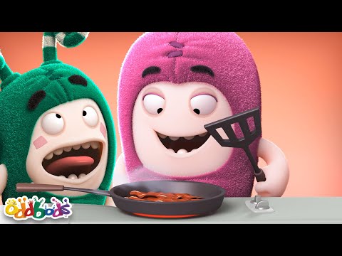 FOOD 🍳 | BEST OF NEWT 💗 | ODDBODS | Funny Cartoons for Kids