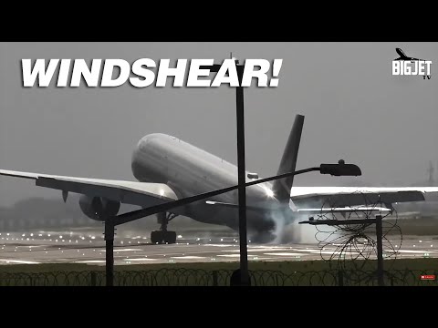 High Winds 🌬️✈️ at London Heathrow Airport [Part 3]