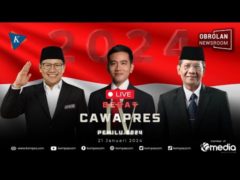 🔴LIVE - Debat Keempat Cawapres Pemilu 2024