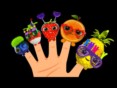 Funky Fruits Baby Sensory - Kids Songs Mix!- Fun Dance Video with music and animation!