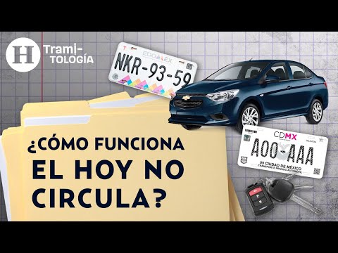 &iquest;C&oacute;mo funciona el Hoy No Circula? Evita multas, conoce todo sobe el programa | Tramitología