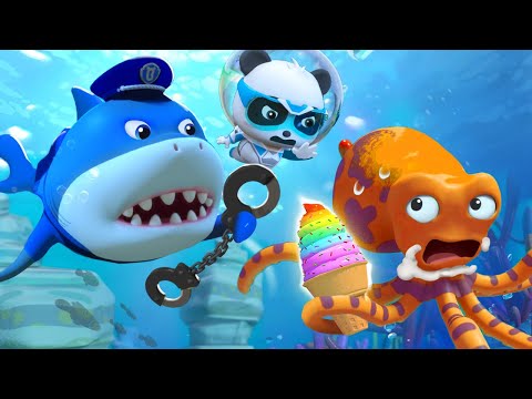 Baby Panda and Monster Thief | Super Rescue Team | Kids Cartoon | BabyBus