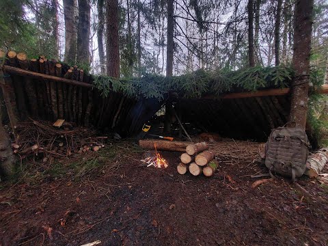 This is How You can build the ultimate bushcraft shelter