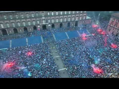 Drone - Napoli Sampdoria - Festa Scudetto a Piazza Plebiscito