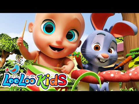 [ NEW MIX 1 HOUR ] Musical Instruments 🎹🎺🥁 Children's BEST Melodies by LooLoo Kids