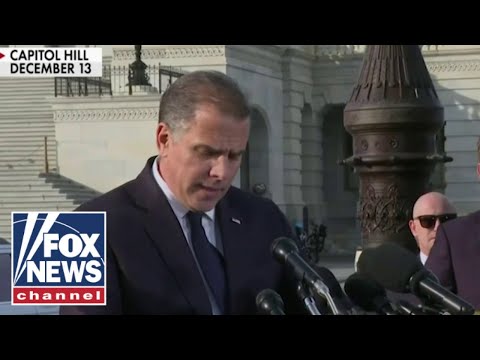 DOJ needs to do their job when it comes to Hunter Biden: GOP lawmaker