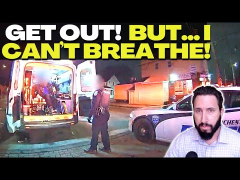 Cops Kick DYING Man Out of Ambulance!