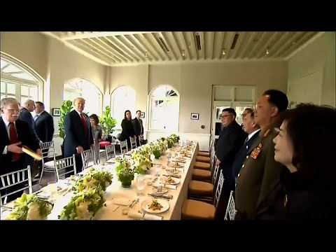 President Trump and Kim Jong Un Meet for Lunch