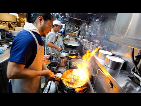 Super BIGt Fried Rice in Tokyo.The most powerful Machinuka restaurant with a long line of customers!