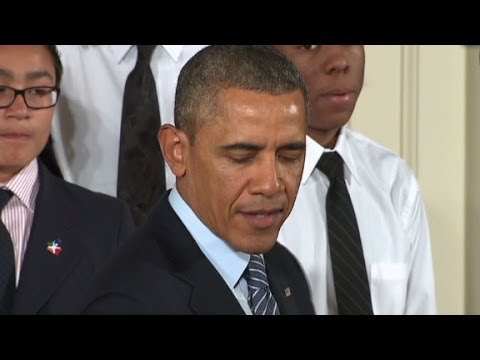 Obama: Dad was gone, I used to get high