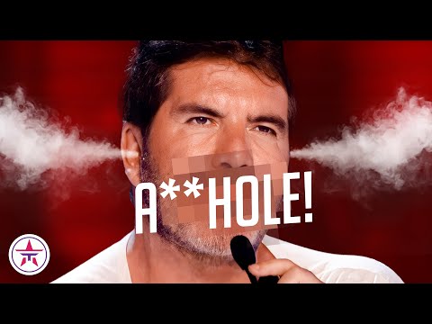 When Simon CONFRONTS Contestants with BAD Attitude! Watch What Happens...