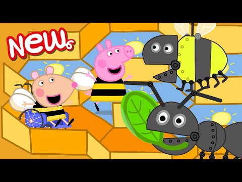 Peppa Pig Tales 🕷 A Day At The Bug Museum! 🐝 BRAND NEW Peppa Pig Episodes