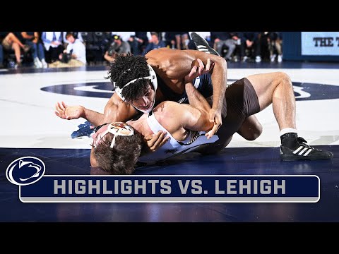 Lehigh at Penn State | Condensed Meet | Big Ten Wrestling | Dec. 3, 2023