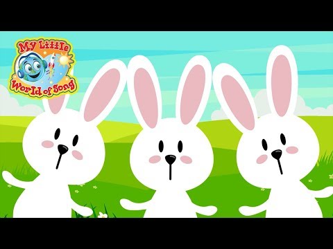 Hop Little Bunnies | Sing A Long | Action Song | Hop Hop Hop