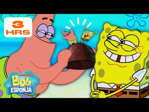 Bob Esponja | MELHORES Momentos de Bob Esponja nas Temporadas 9, 10 e 11 | 3 Horas | Portugu&ecirc;s