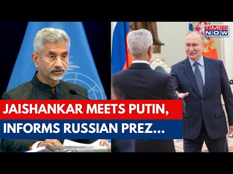 EAM Jaishankar Meets Russian President Putin In Moscow, Says India-Russia Trade Surpasses...