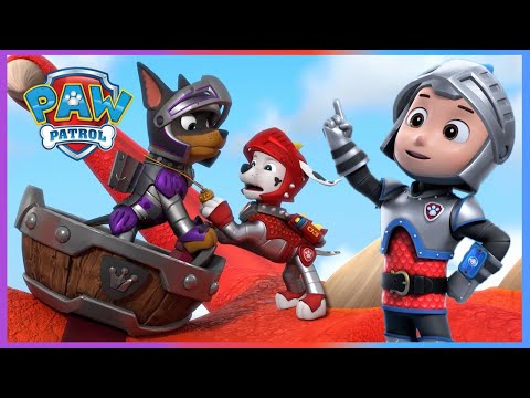 Rescue Knights Pups save Barkingburg Castle and More! | PAW Patrol | Cartoons for Kids