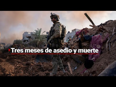 No hay a d&oacute;nde huir; Israel redujo a escombros la Franja de Gaza en tan s&oacute;lo 3 meses