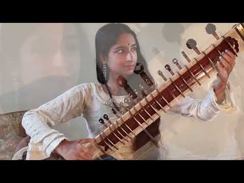 &quot;Malare&quot; - A humble presentation in Sitar by Anaghashreeparvati.🎼🌹❄ 