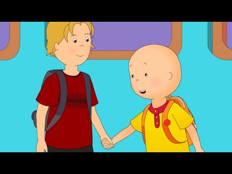 Caillou Makes a New Friend ★ Funny Animated Caillou | Cartoons for kids | Caillou