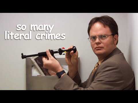 the office committing crimes for 10 minutes straight | Comedy Bites